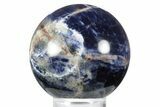 Deep Blue, Polished Sodalite Sphere #241715-1